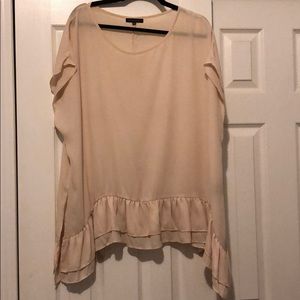 Wishlist Ruffled Hem Tunic